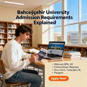 Bahçeşehir University admission requirements requirements explained