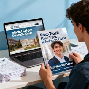 Istanbul Gelişim University admission requirements fast-track options