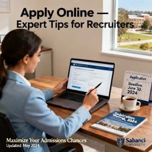 Sabancı University how to apply online expert tips