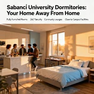 Sabancı University dormitories guide for foreigners