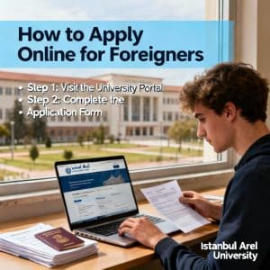 Istanbul Arel University how to apply online for foreigners