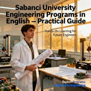 Sabancı University engineering programs in English