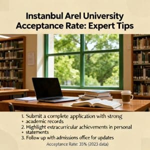 Istanbul Arel University acceptance rate expert tips