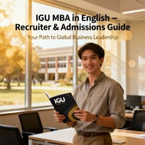 Istanbul Gelişim University MBA in English expert tips