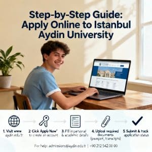 Istanbul Aydın University how to apply online step by step