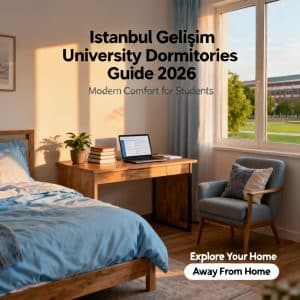 Istanbul Gelişim University dormitories guide 2026 guide