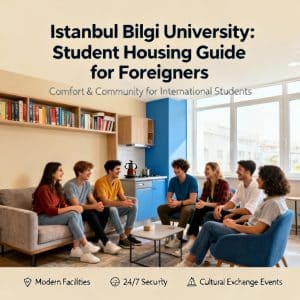Istanbul Bilgi University student housing for foreigners