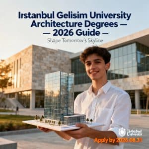 Istanbul Gelişim University architecture degrees 2026 guide