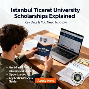 Istanbul Ticaret University scholarships for international students requirements explained
