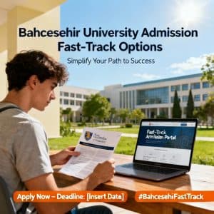 Bahçeşehir University admission requirements fast-track options