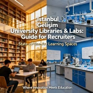 Istanbul Gelişim University libraries and labs for foreigners