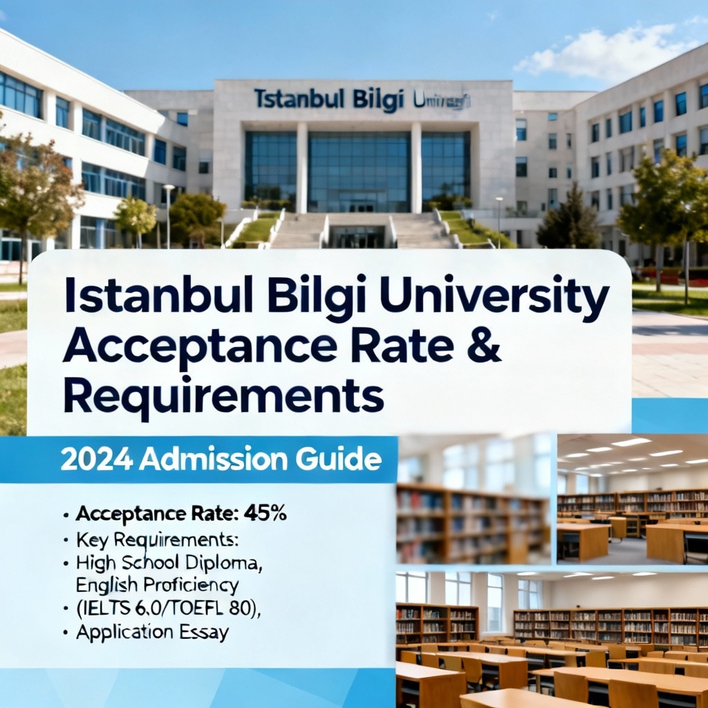 Istanbul Bilgi Uniwersitetiniň kabul derejesi we talaplary