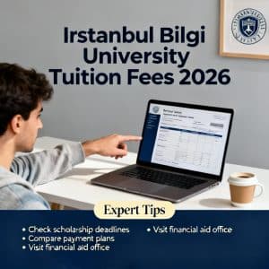 Istanbul Bilgi University tuition fees 2026 expert tips
