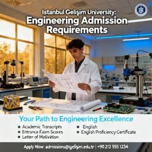 Istanbul Gelişim University engineering programs requirements explained