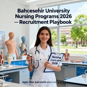 Bahçeşehir University nursing programs 2026 guide
