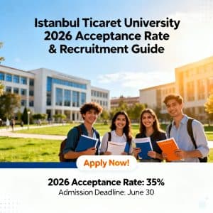 Istanbul Ticaret University acceptance rate 2026 guide