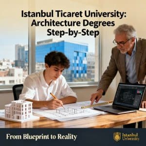 Istanbul Ticaret University architecture degrees step by step