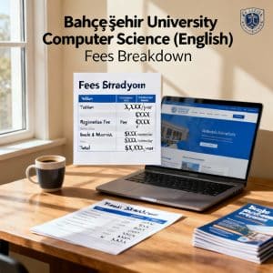 Bahçeşehir University computer science in English fees breakdown