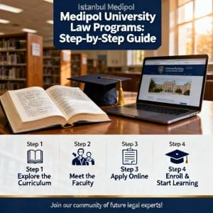 İstanbul Medipol University law programs step by step