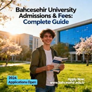 Bahçeşehir University admission requirements fees breakdown