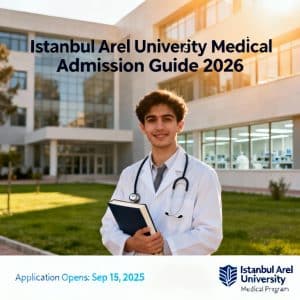 Istanbul Arel University medical faculty admission 2026 guide