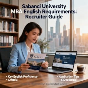 Sabancı University MBA in English requirements explained