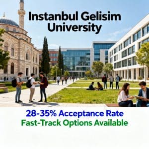 Istanbul Gelişim University acceptance rate fast-track options