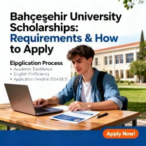 Bahçeşehir University scholarships for international students requirements explained