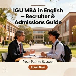 Istanbul Gelişim University MBA in English in English