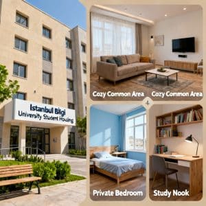 Istanbul Bilgi University student housing step by step