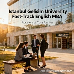 Istanbul Gelişim University MBA in English fast-track options
