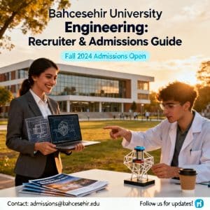 Bahçeşehir University engineering programs step by step