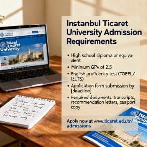 Istanbul Ticaret University admission requirements requirements explained