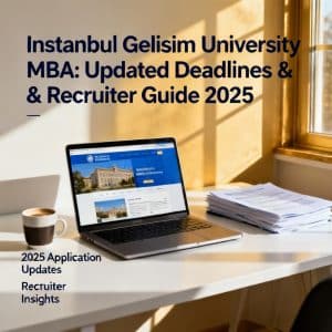 Istanbul Gelişim University MBA in English updated deadlines