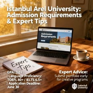 Istanbul Arel University admission requirements expert tips