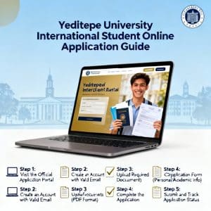 Yeditepe University how to apply online for foreigners