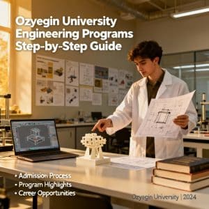 Özyeğin University engineering programs step by step