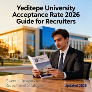 Yeditepe University acceptance rate 2026 guide