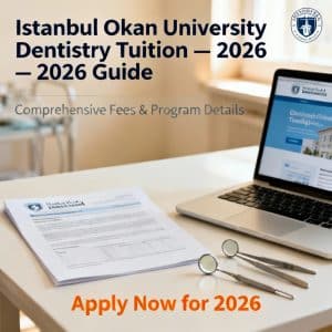 Istanbul Okan University dentistry tuition 2026 guide