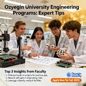 Özyeğin University engineering programs expert tips