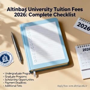 Altınbaş University tuition fees 2026 complete checklist