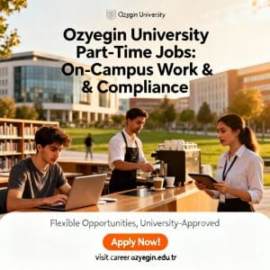 Özyeğin University part-time jobs for students