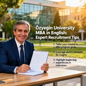 Özyeğin University MBA in English expert tips