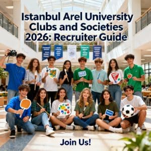 Istanbul Arel University student clubs and societies 2026 guide