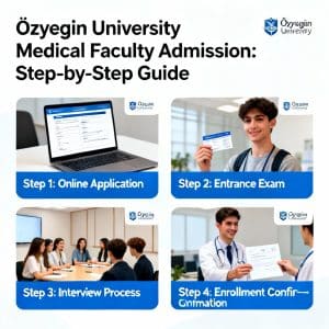 Özyeğin University medical faculty admission step by step