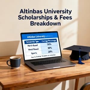 Altınbaş University scholarships for international students fees breakdown