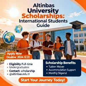 Altınbaş University scholarships for international students for foreigners