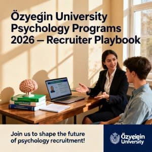 Özyeğin University psychology programs 2026 guide