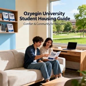 Özyeğin University student housing for foreigners