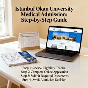 Istanbul Okan University medical faculty admission step by step
